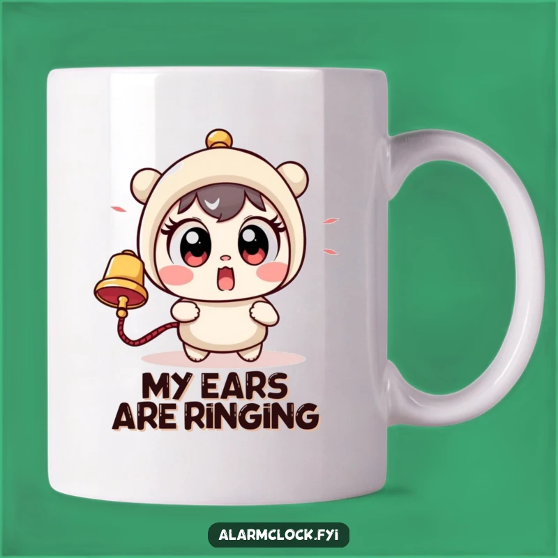 Funny Startled Big Eyes Character Mug - A Hilarious Gift for Easily Startled Friends!