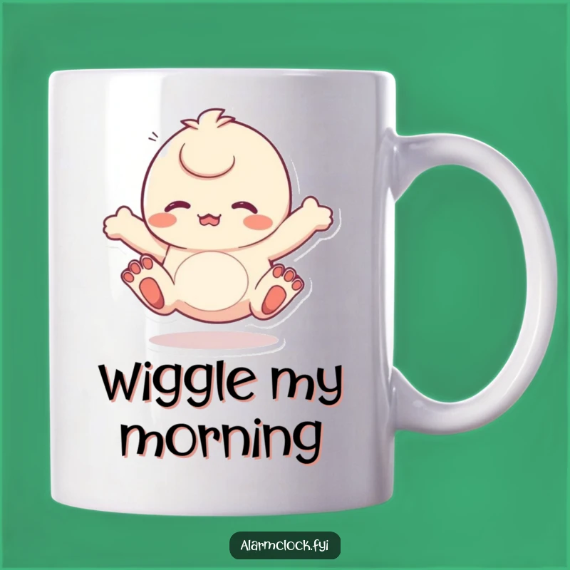 Funny Wiggling Toes Mug: Express Your Joyful Energy!