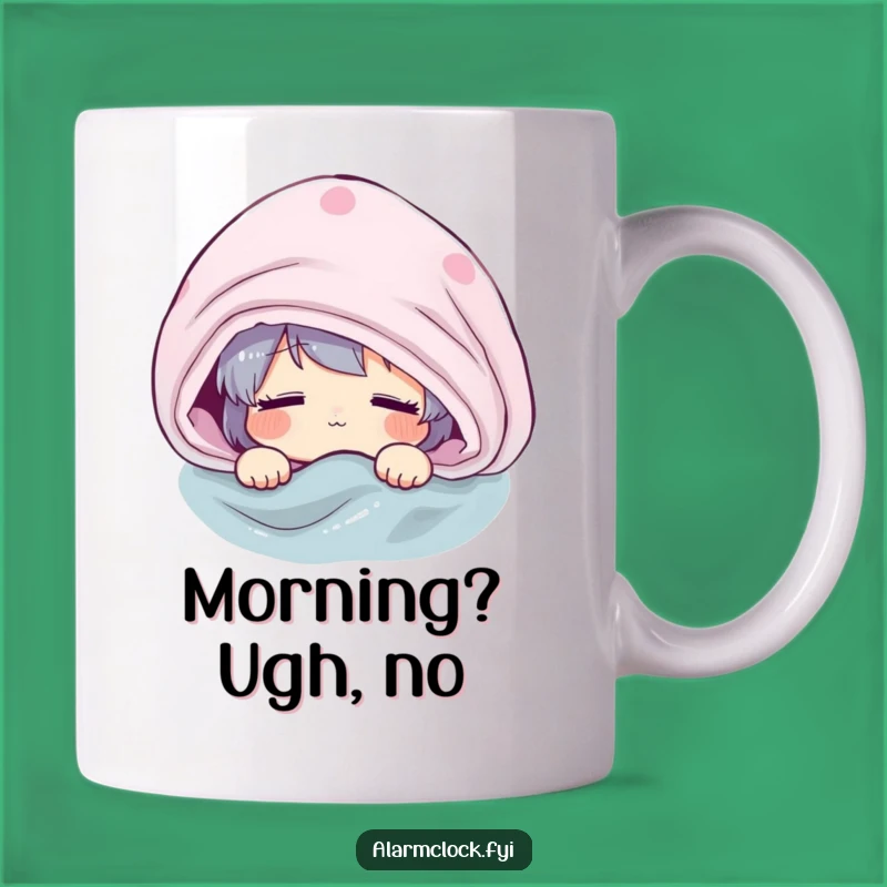 Funny Groggly Peeking Mug: Perfect Funny Gift for Morning Monsters