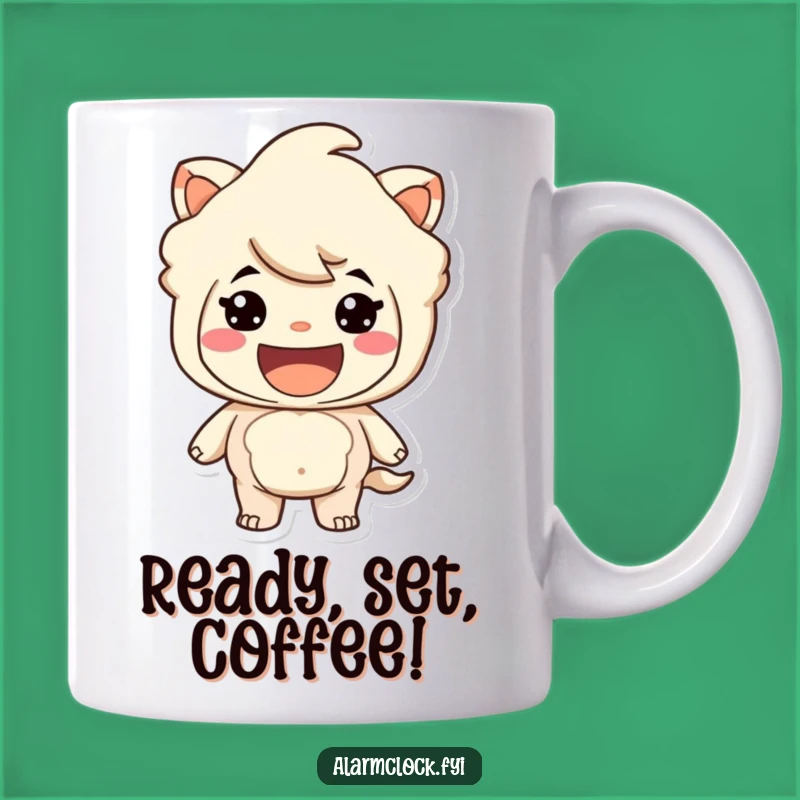 Funny Ready-to-Go Grinning Mug: Perfect for Your Next Adventure!