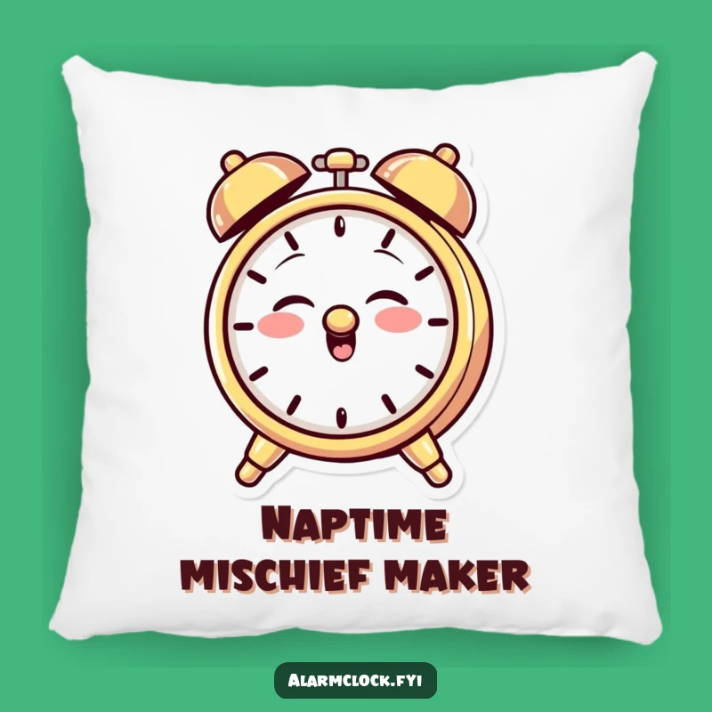 Funny Giggling Alarm Clock Pillow: Cozy Comfort with a Mischievous Touch Gift