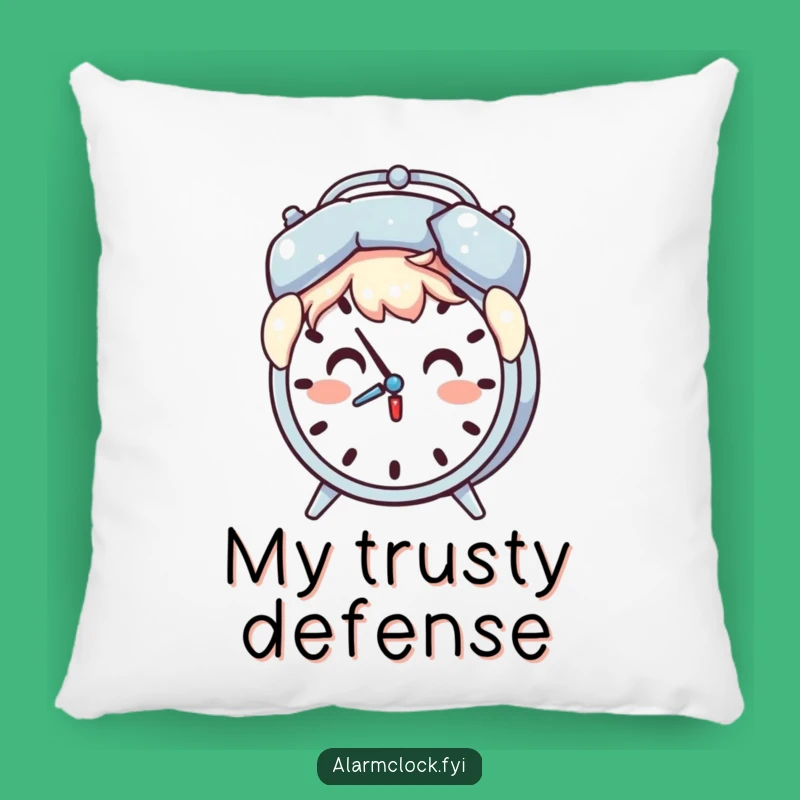 Funny Pillow Shield Alarm Clock Pillow: Comfort & Comedy for a Funny Gift!