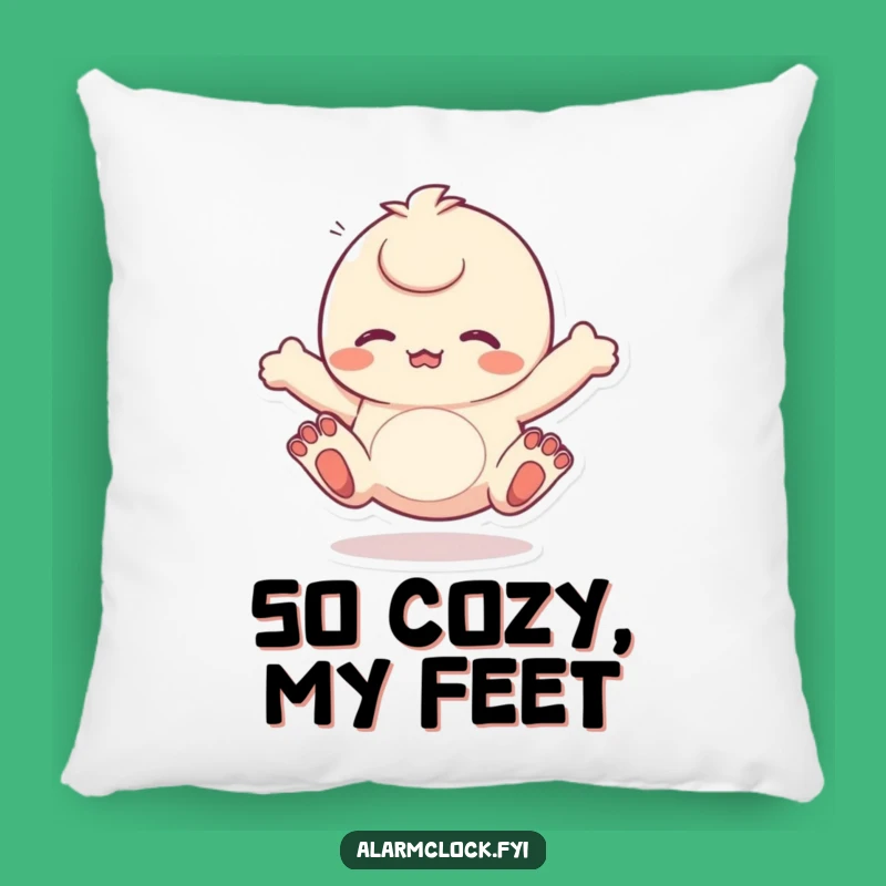Funny Wiggling Toes Pillow: Cozy Up with Playful Comfort!