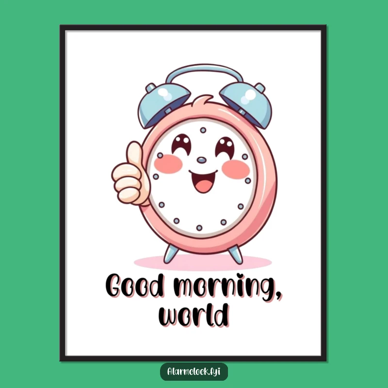 Funny Positive Vibes Art Print: Character Approves, Digital Funny Gift