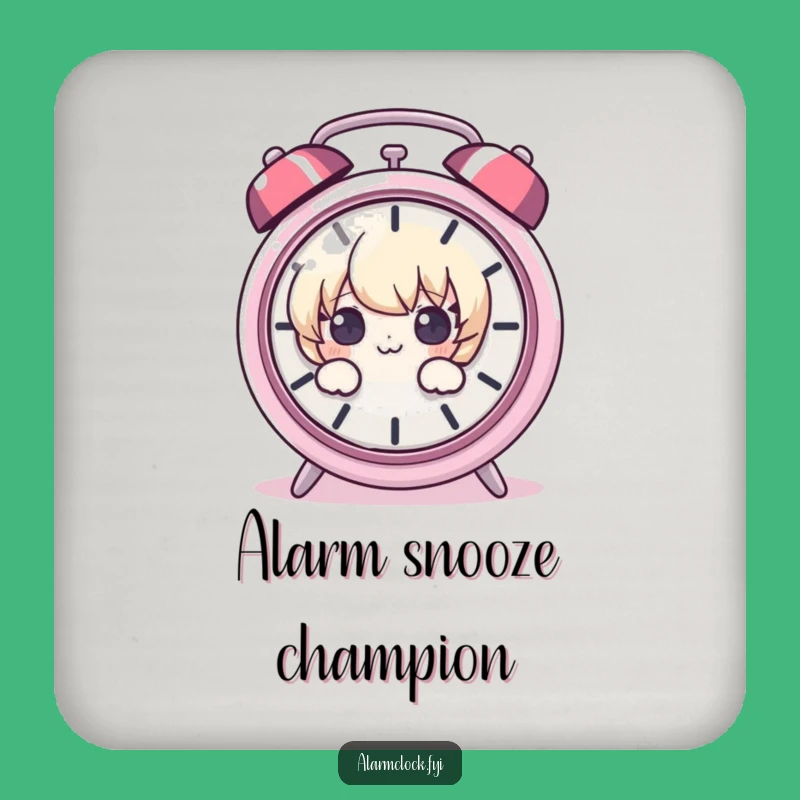 Funny Drink Coaster: Curious Character Peeking, Protect Surfaces with Humor