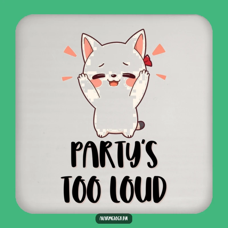 Funny Loud Alarm Character Coaster - Hilarious Gift for Lively Tables