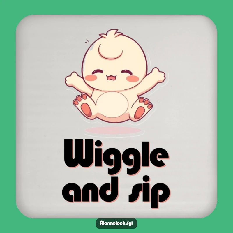 Funny Wiggling Toes Coaster: Protect Surfaces with Playful Style!