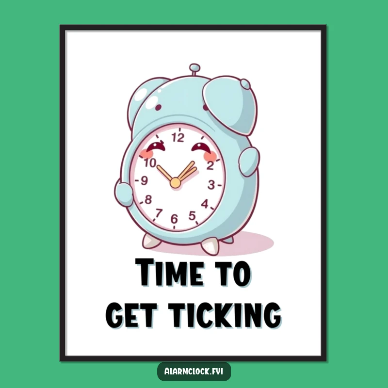 Free Printable Wall Art: Mischief Maker's Clock - Funny Downloadable Decor