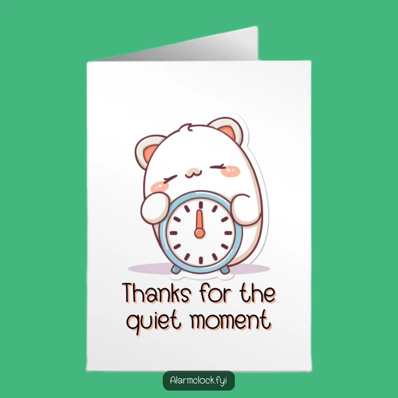 Free Printable Thank You Card: Thanks for the Peace, Funny Downloadable Gift!
