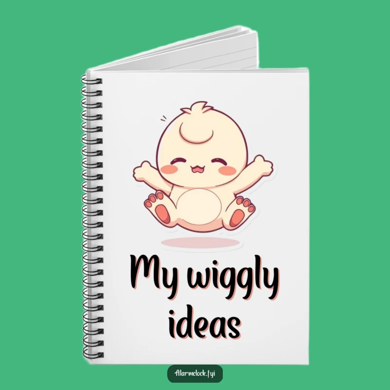 Funny Wiggling Toes Notebook: Jot Down Your Playful Ideas!