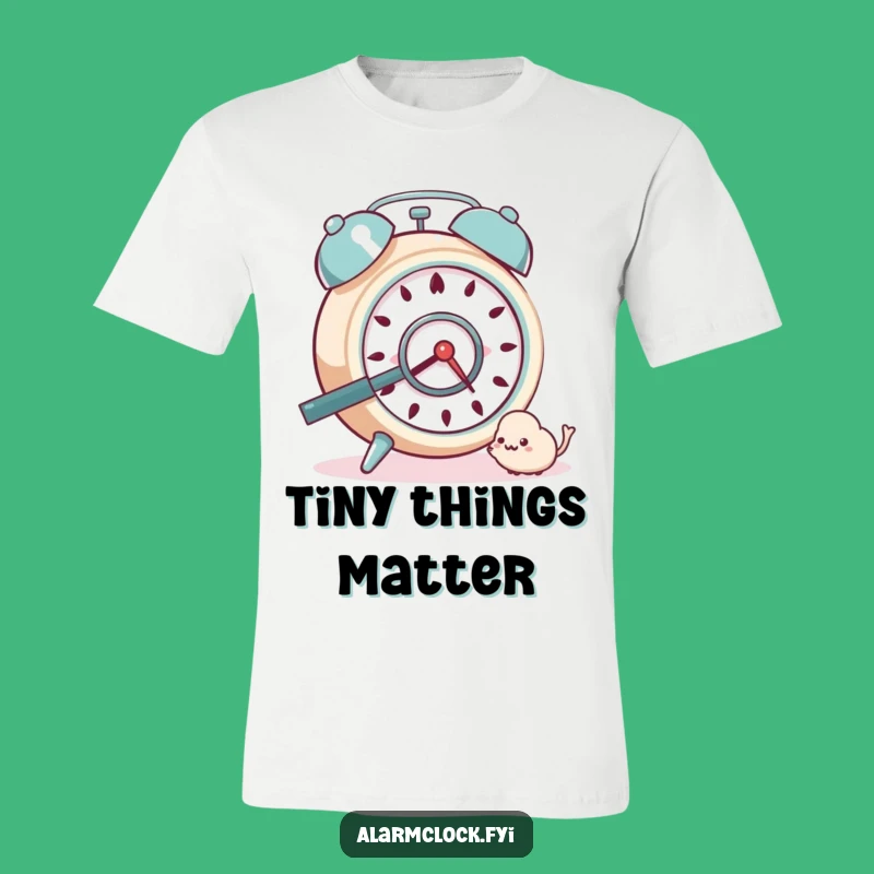 Funny Curious Alarm Clock T-Shirt: For the Sherlock Holmes of Your Friend Group